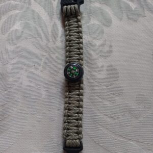 Pulseira de Sobrevivência (Bússola)