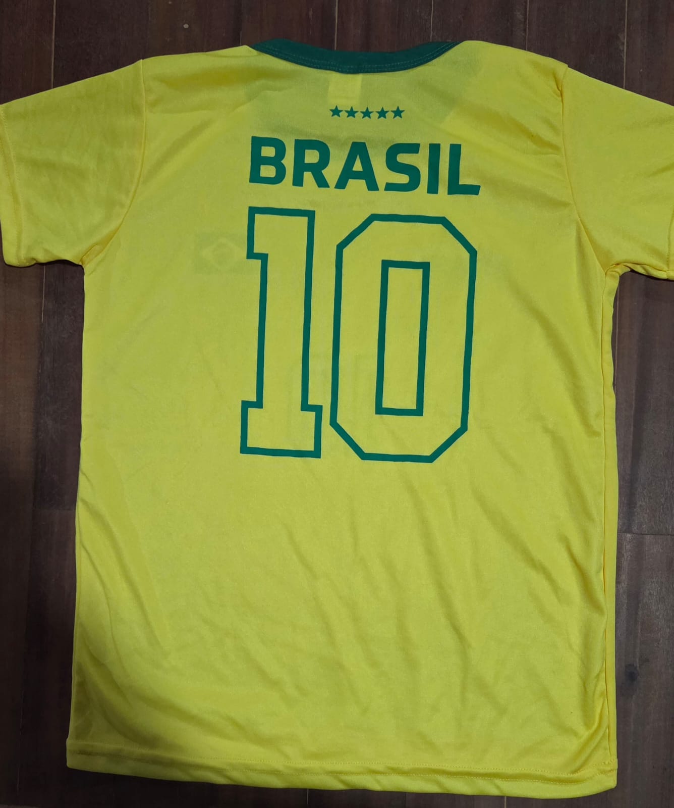 Camiseta infantil Brasil nº 10 - Imagem 5