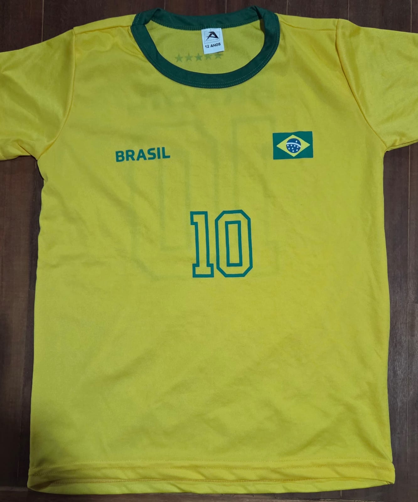 Camiseta infantil Brasil nº 10 - Imagem 7
